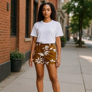 Old Navy Linen Blend 4" Shorts Size 4